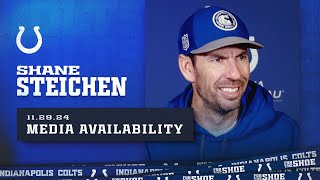 Shane Steichen Media Availability  November 29 [upl. by Nylssej]