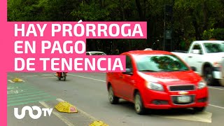 ¡Ayuda para tu bolsillo Habrá prórroga en el subsidio de 100 en pago de tenencia en CDMX [upl. by Agatha551]