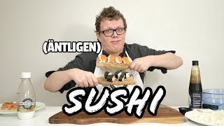 RIKTIGT GOD SUSHI [upl. by Ahsuatal]