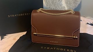 Strathberry  EastWest Unboxing  Quiet Luxury  First Impressions [upl. by Emelina702]