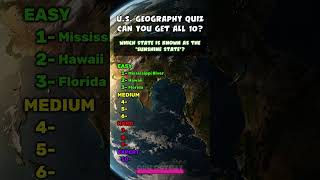 🗺️ US Geography Quiz How Well Do You Know the USA [upl. by Agnot]