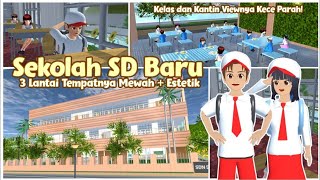 YUTA MIO MASUK SEKOLAH SD BARU 3 LANTAI MEWAH  AESTHETIC  BAGI BAGI ID  SAKURA SCHOOL SIMULATOR [upl. by Nannahs860]