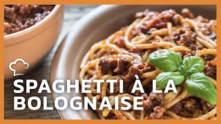 Spaghetti à la Bolognaise [upl. by Ettedanreb]