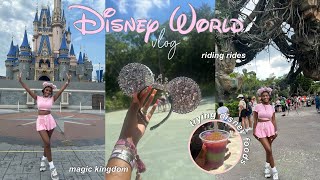 DISNEY WORLD VLOG  VIP Experience Riding Rides Trying Disney Snacks  more [upl. by Fenton654]