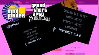 Easy how to Install and Use MODLOADER for GTA San Andreas  Tutorial  Subtitle [upl. by Htes]