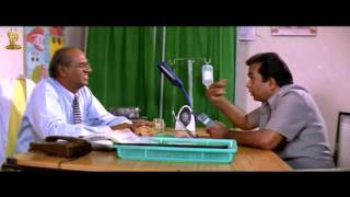 Vijayam Telugu Movie  Brahmanandam Hilarious Hospital Scene  Raja  Gajala  Suresh Productions [upl. by Nanahs854]