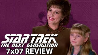 Star Trek The Next Generation Season 7 Episode 7 Dark Page Review [upl. by Munn]