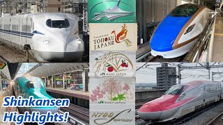 Shinkansen Highlights from my Expeditions in 2023 [upl. by Novyaj179]