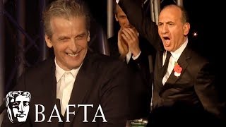 Peter Capaldi presents Armando Iannucci with Outstanding Contribution to Film and Television [upl. by Namaj333]