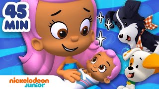 Bubulle Guppies  Les aventures des Bubulles Guppies pendant 45 minutes   Nick Jr [upl. by Eatnom]