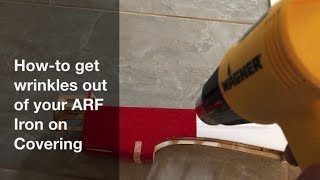 Howto get Wrinkles out of Your ARF RC Plane Iron on Covering [upl. by Namzaj]