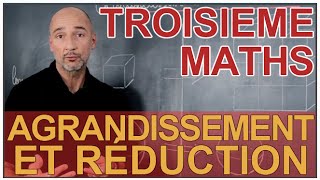 Agrandissement amp réduction  Maths 3e  Les Bons Profs [upl. by Kaycee319]