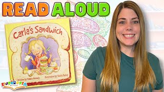 🥪 Read Aloud Books For Children CARLAS SANDWICH by Debbie Herman and Sheila Bailey [upl. by Uriah]