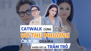 SIÊU MẪU VŨ THU PHƯƠNG CATWALK CÙNG HOST NAM TRUNG quotGÂY BÃOquot [upl. by Celestyn]