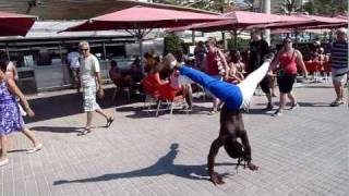 Capoeira Street Fighting 23 Ballermann 6 Samba Fight Brasil Espania Show Bahia [upl. by Ystap174]