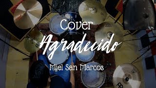 Agradecido 146 BPM  Miel San Marcos Batería Cover 🎧 [upl. by Neroc]