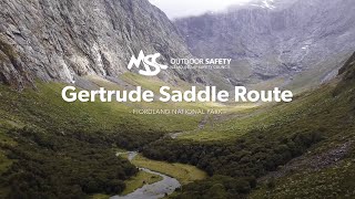 Gertrude Saddle Route Alpine Tramping Hiking Series  New Zealand [upl. by Lirba]