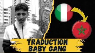 BABY GANG  Marocchino TRADUCTION EN ARAB الترجمة بالعربية [upl. by Vish493]