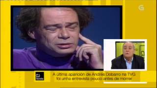 Entrevista sobre Andrés Dobarro  A Revista da tarde  26213 [upl. by Nilac]