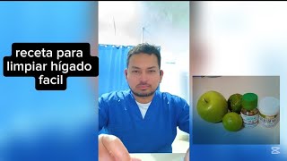 RECETA FACIL HIGADO GRASO COLON SUCIO [upl. by Ellecrad988]