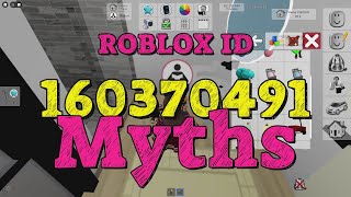 MYTHS Roblox Song Codes [upl. by Maurilia]