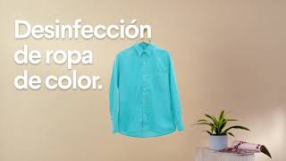 ¿Cómo desinfectar tu ropa de color Con Ayudín® Colores Vivos [upl. by Sylirama]