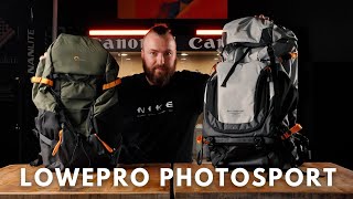 Lowepro PhotoSport  Nowe plecaki fotograficzne dla podróżników [upl. by Kenaz]