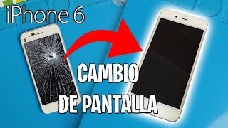 Como cambiar la pantalla del iPhone 6  FÁCIL Y RÁPIDO [upl. by Grondin]