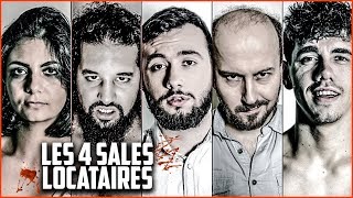 LES 4 SALES LOCATAIRES Film complet français  HORREUR THRILLER [upl. by Ahsita]