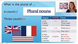 🇬🇧 Plural nouns  Lesson 9  Beginner A1 [upl. by Norvell]