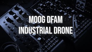 moog dfam drone ambient [upl. by Linetta]