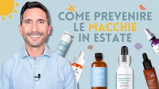 COME PREVENIRE LE MACCHIE IN ESTATE [upl. by Sension]