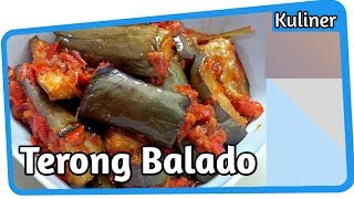 RESEP TERONG BALADO KHAS PADANG  Cara Membuat Terong Balado Yang Enak amp Pedas [upl. by Siseneg]