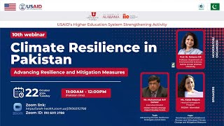 USAIDHESSA Climate Resilience Webinar Series10 Oct 22 2024 [upl. by Jarrad]