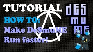 Tutorial HOW TO Make DeSmuME 0911 Run Faster Windows 10 [upl. by Leina431]