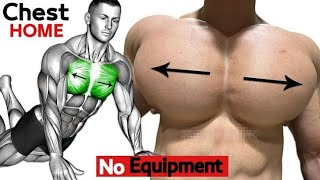 4 Minutes Chest Workout At Home  Get Wider Chest No Equipment [upl. by Nathalie]