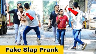 Fake Slap Prank  Prakash Peswani Prank [upl. by Elocin]