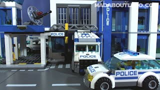 All LEGO Police Stations Films 2024 [upl. by Noiz]