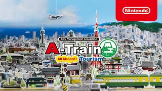 ATrain All Aboard Tourism – Trailer di lancio 🚆 Nintendo Switch [upl. by Aztiram]