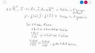 02 Fehler beim numerischen Rechnen Relativer Fehler [upl. by Annuaerb]