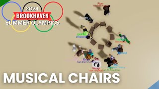 🥇 BROOKHAVEN SUMMER OLYMPICS Musical Chairs [upl. by Fanchet]