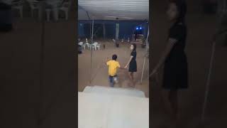 circo em nossa cidade Kauã Henryque foi conhecer o circo com sua família [upl. by Ozmo841]