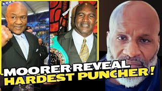 Michael Moorer Reveals the Hardest Puncher He Ever Faced [upl. by Eicnarf446]