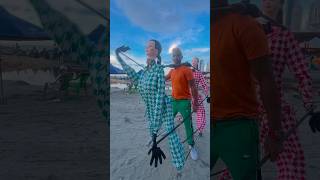 Guayando en la playa de Cartagena Colombia 🇨🇴… viral fy fyp arte trend tendencia tiktok [upl. by Rani]