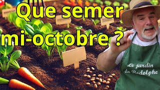 Mes 10 semis faciles au potager mioctobre [upl. by Edijabab591]