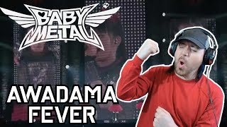 ADDED TO MY TOP 5 FAVORITE BABYMETAL quotAwadama Feverquot Legend  2015  REACTION [upl. by Oigaib]