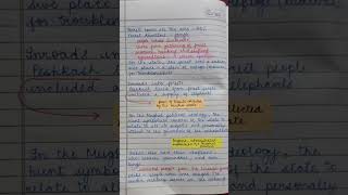 Class 12 History Peasants Zamindars and the State written notes minivlog class12arts simransahni [upl. by Tailor]