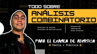 Análisis Combinatorio 👨‍💻 Teoría COMPLETA  ejercicios resueltos Permutaciones Combinaciones [upl. by Dej]