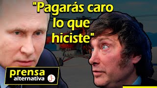 Milei clava un puñal a Putin [upl. by Earley]