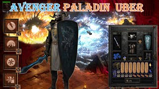 Diablo II Resurrected  Avenger Paladin Build Uber Tristram [upl. by Brucie]